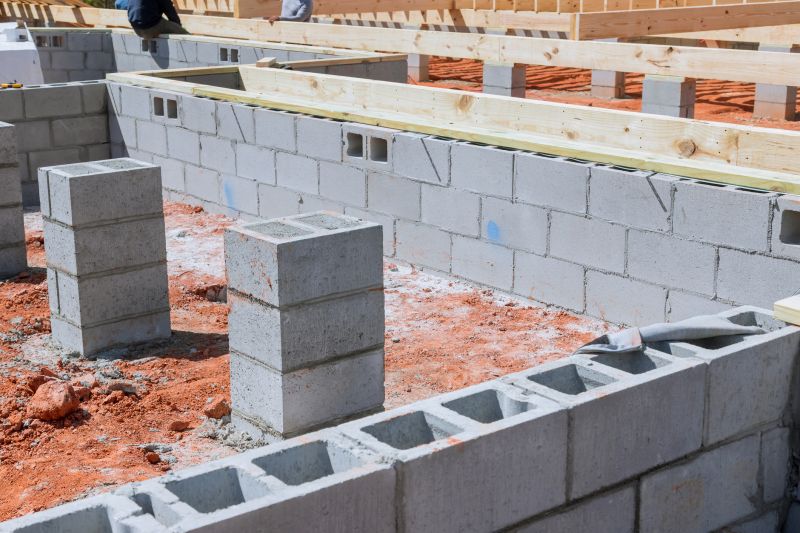 Brick Foundation Installation in West Hartford, CT